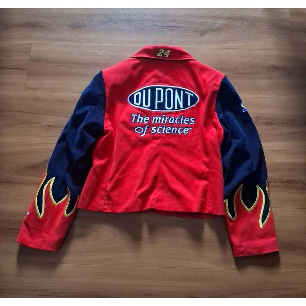 Vintage Nwot Chase Authentics‎ Motorcycle Racing Full Zip Dupont Jacket - Picture 2 of 8